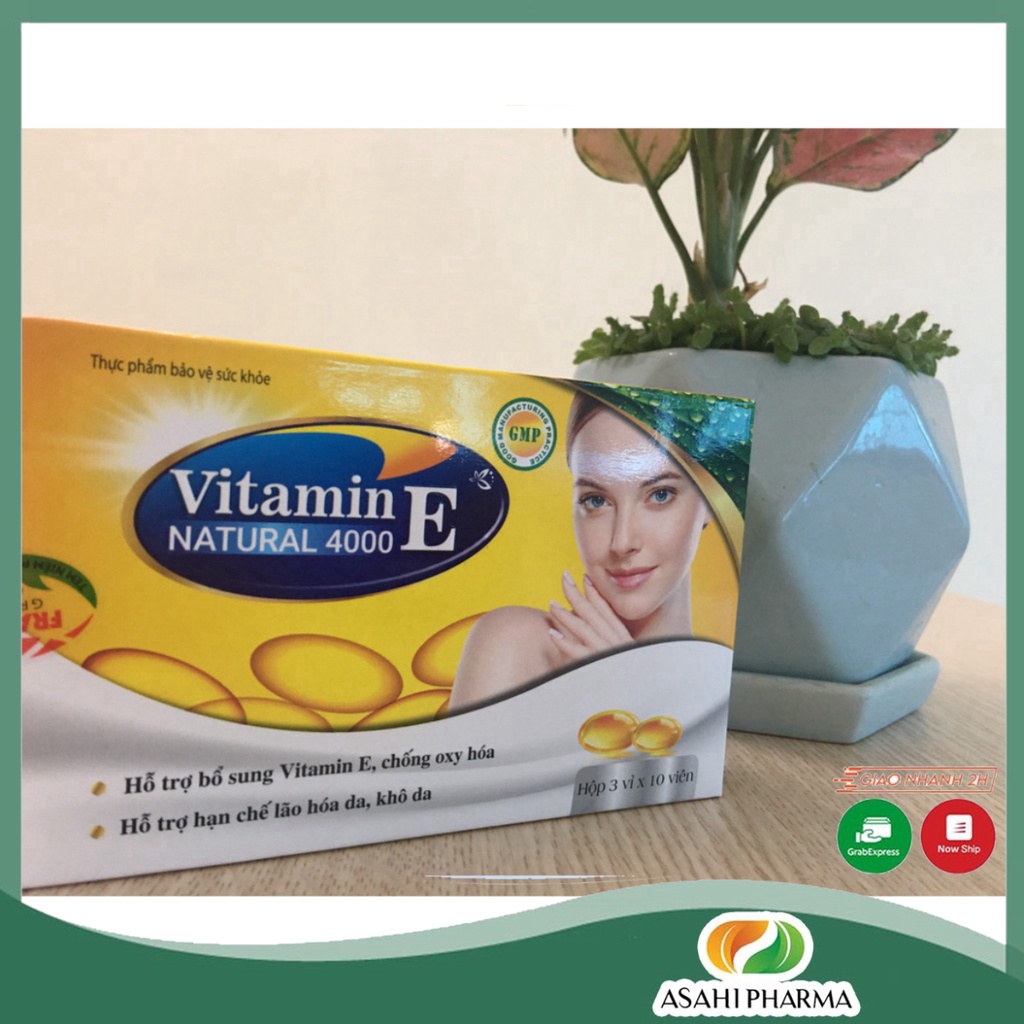 Thực phẩm bảo vệ sức khỏe Vitamin E Natural 4000