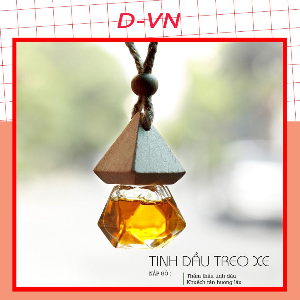 [ Hương Quế ] Lọ tinh dầu nước hoa ô tô - Nước hoa treo xe ô tô - Tinh dầu thơm treo xe hơi - Tỏa hương thơm mát