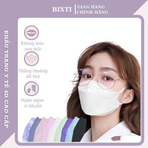 Khẩu Trang 4D Kháng Khuẩn BIXTI Khẩu Trang Y tế Chống Bụi Mịn Cao Cấp Hàn Quốc | BigBuy360 - bigbuy360.vn