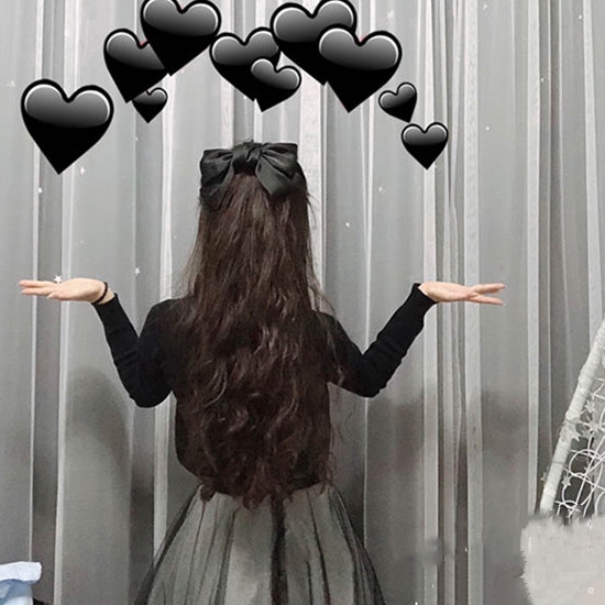 Kẹp Tóc Nơ Màu Đỏ Thời Trang Nữ Tính