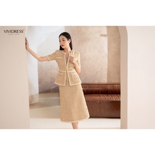 Chân váy dạ dáng A dài - AT1021 002