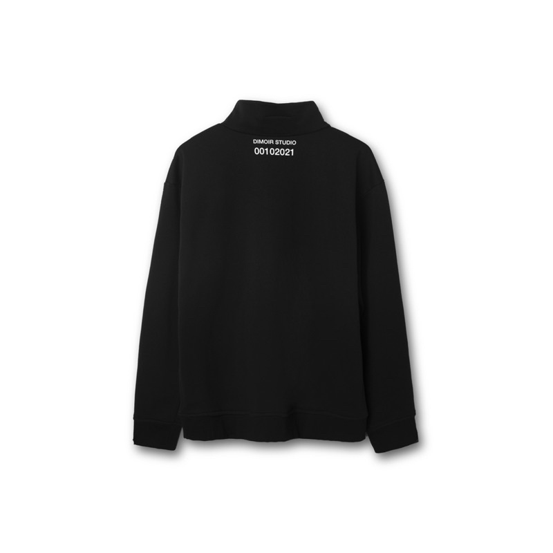 DIMOIR PULL-OVER MOCKNECK SWEATSHIRT