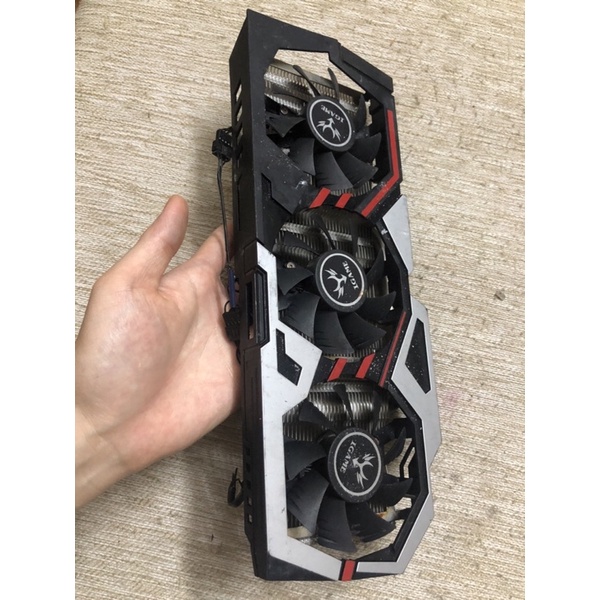 Bộ fan tản gtx 1060 khoảng cách 4 tâm ốc 58mm