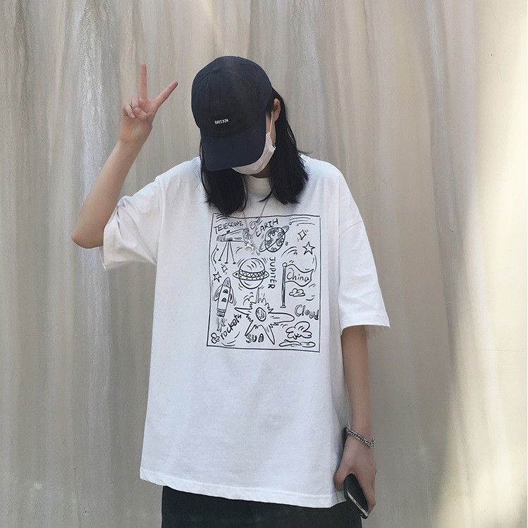 Áo thun tay lỡ form rộng unisex Tiger.86 AFR215