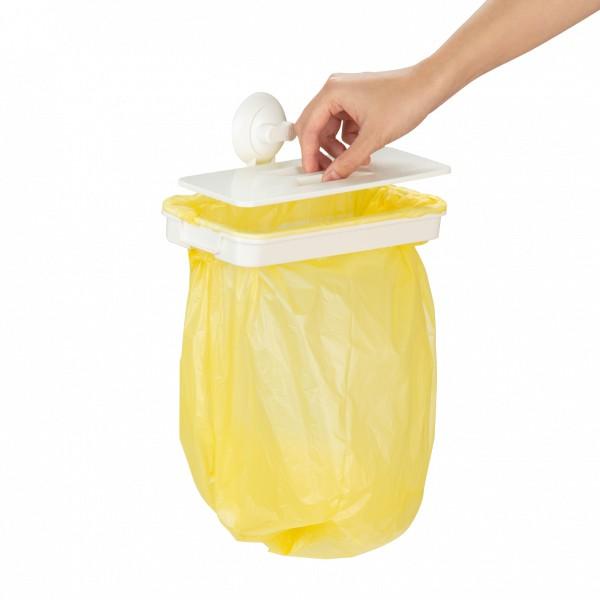 Kệ treo túi rác Hiro hàng xuất Nhật, thiết kế thông minh, nhựa nguyên sinh treo từ 2,5kg đến 3kg