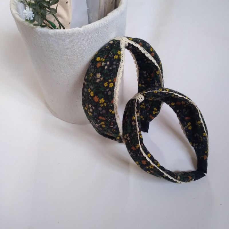 Bờm/cài vintage hoa nhí ren siêu xinh cho Mẹ và Bé