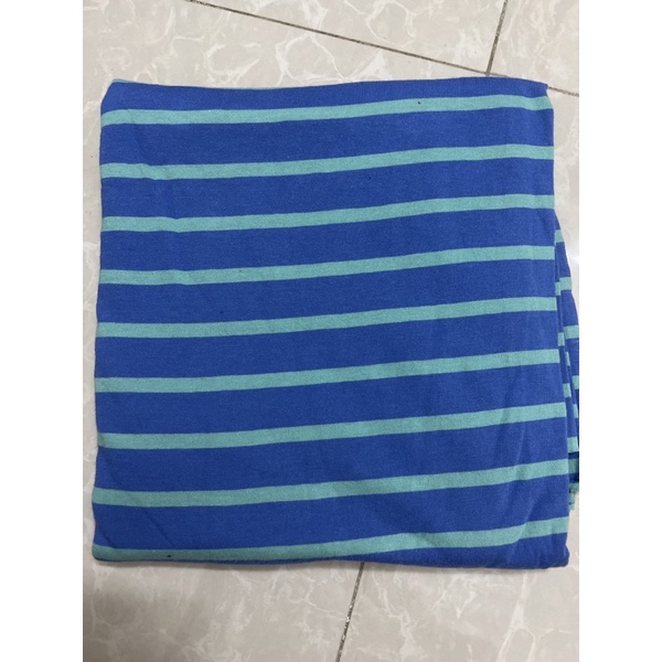 vải thun cotton 2 chiều sọc
