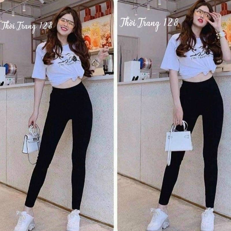 QUẦN LEGGING NỮ CẠP SIÊU CAO "GU" GEN BỤNG NÂNG MÔNG- NỮ ÔM BODY CO GIÃN MẶC TẬP THỂ DỤC, ĐI HỌC, CÔNG SỞ MÙA THU, ĐÔNG