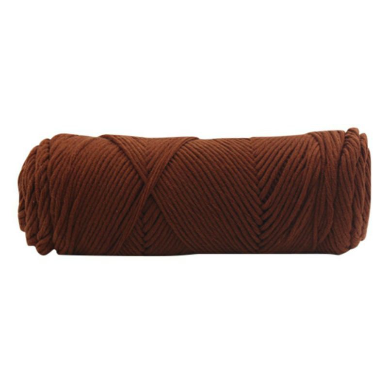 Cuộn len Cotton sợi to đan khăn choàng cổ 100g