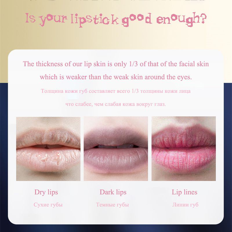 [Hàng mới về] Son dưỡng môi hỗ trợ chống nứt nẻ dưỡng ẩm giảm nếp nhăn thay đổi màu theo nhiệt độ độc đáo | BigBuy360 - bigbuy360.vn