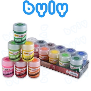 [Ship hoả tốc] Vỉ 12 màu nước Poster 𝑻𝒉𝒊𝒆̂𝒏 𝑳𝒐𝒏𝒈 Colokit - kèm cây lấy màu WACO-05 - ByLy Store