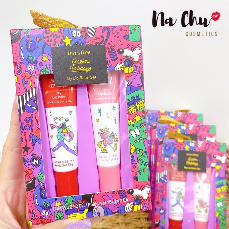 [ New] Set son dưỡng INNISFREE GREEN HOLIDAYS | BigBuy360 - bigbuy360.vn