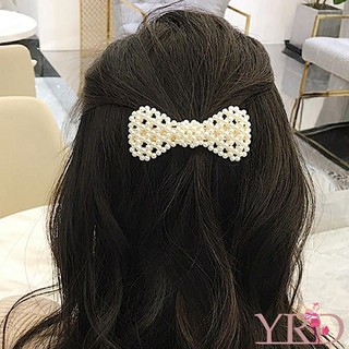 Kẹp tóc vuông loang bò sữa
