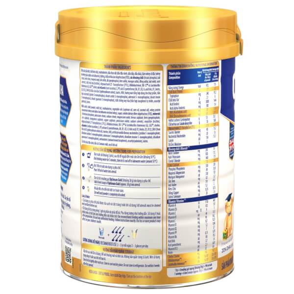 [ CHÍNH HÃNG ] Sữa bột Vinamilk Optimum Gold 3 900g