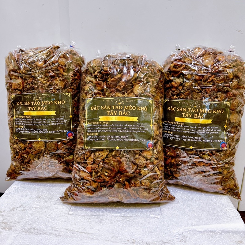 1kg Táo Mèo Khô Đặc Sản Tây Bắc