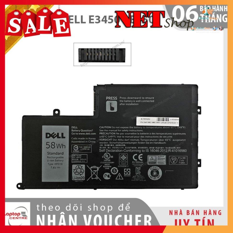 💖 Pin Laptop Dell Latitude E3450 E3550 0PD19