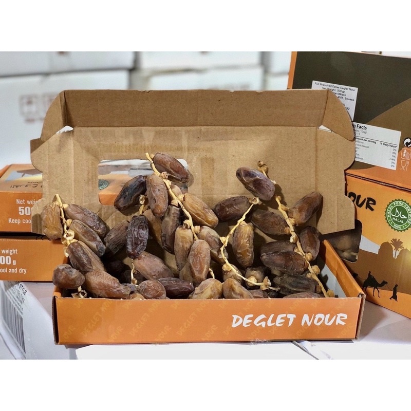 CHÀ LÀ SẤY KHÔ NGUYÊN CÀNH DEGLET NOUR ISRAEL 500GR