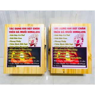 [ Combo 2 Hộp 2 cục Cong ] ĐÁ MUỐI HIMALAYA - Tặng tinh dầu 10ml Or 2 Bóng Đèn Kèm theo