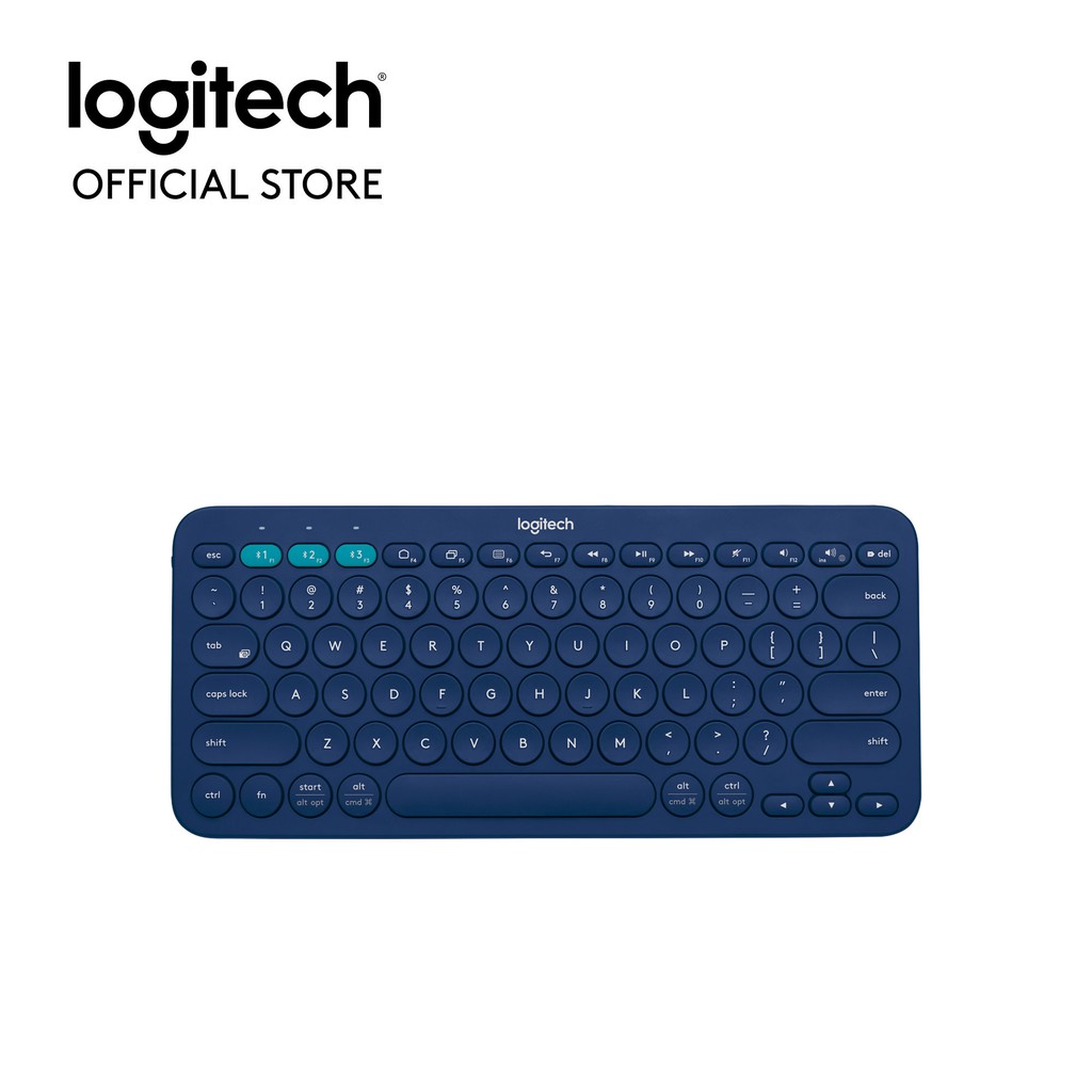 Bàn phím Bluetooth Logitech K380 Multi-Device - Kết nối Bluetooth cùng lúc 3 thiết bị