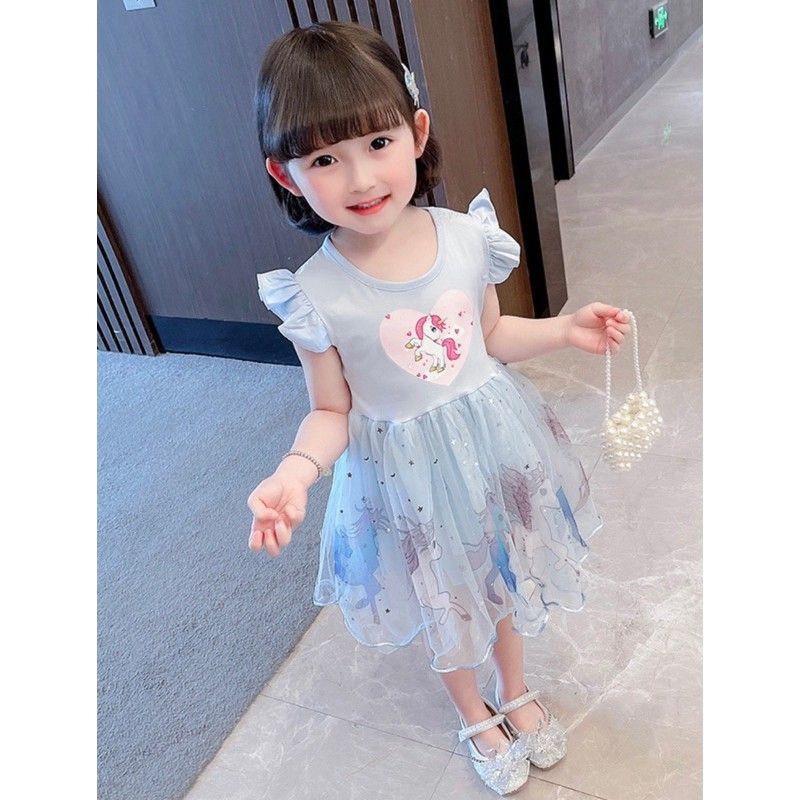 đầm Công Chúa bé gái size nhí.