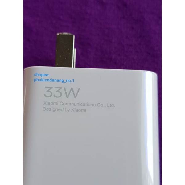SẠC NHANH 33W XIAOMI REDMI K40, K40 PRO, K30 5G, K30 PRO, K30 ULTRA, K30S CHÍNH HÃNG.