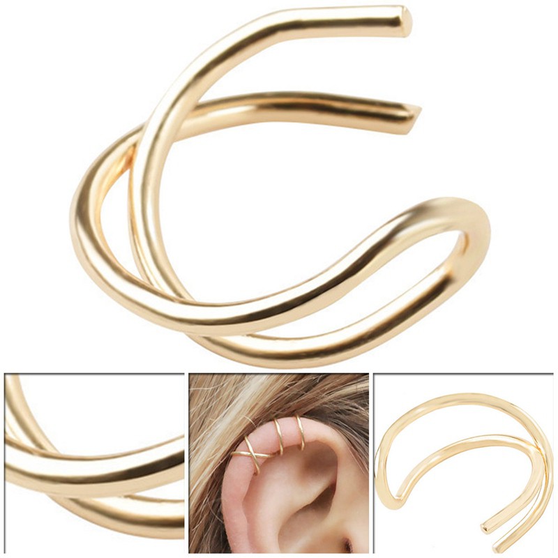 Hoa tai dáng chữ U thời trang phong cách cho nữ