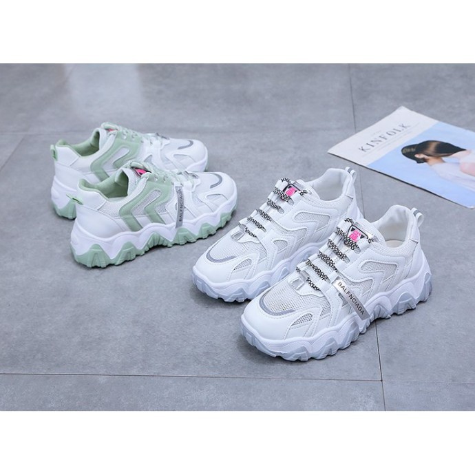 Giày Thể Thao Nữ Sneaker Thoáng Khí Phong Cách Hàn Quốc K02