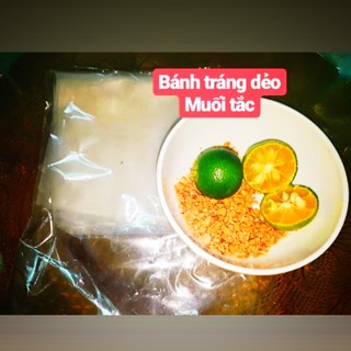Bánh tráng dẻo muối tắc