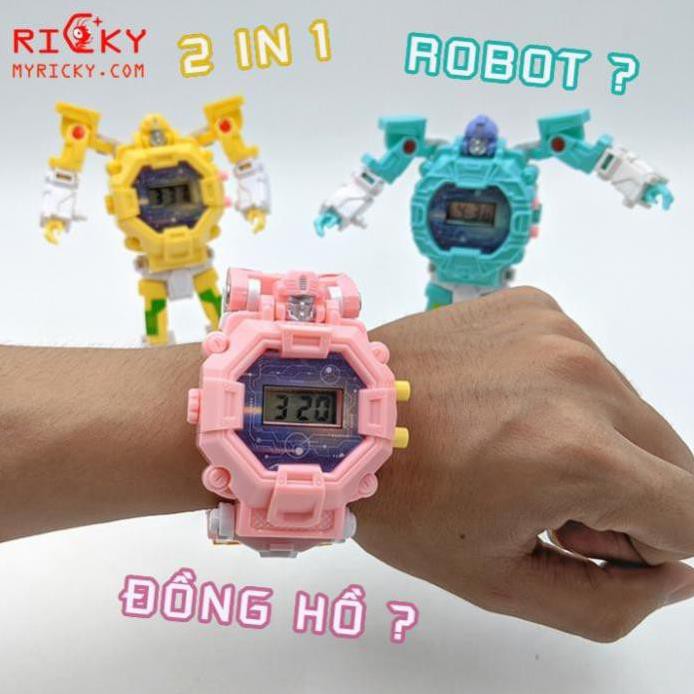 [Khai trương giảm giá] Đồng hồ đeo tay Robot - ROBOT biến hình đồng hồ đeo tay