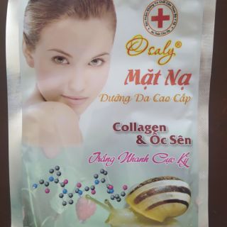 Mặt nạ dưỡng da Collagen và ốc sên