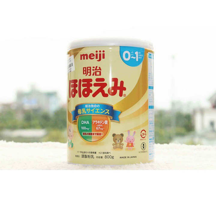 Sữa Bột Nhật Bản Meiji cho trẻ từ 0 - 1 tuổi