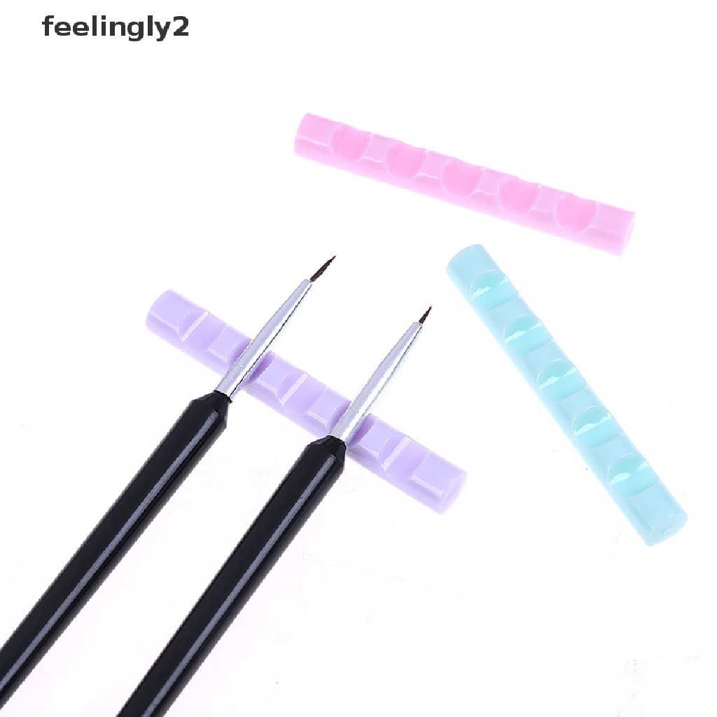 Giá Đỡ Cọ Trang Trí Móng Tay Nghệ Thuật Bằng acrylic Tiện Dụng