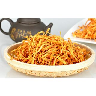 Bông đông trùng sấy/ Trùng thảo hoa, bông đông trùng hạ thảo đóng gói 100g