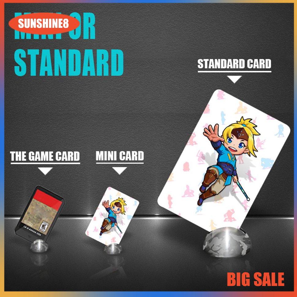 【SUN】Mini 24pc PVC Card The Legends Of Breath Of The Wild WOLF LINK For Amiibo