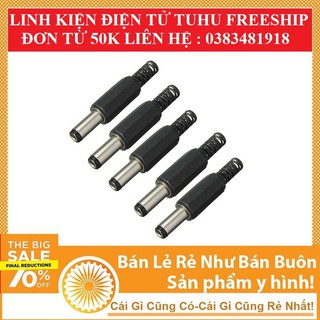 Jack DC 5.5x2.1mm Cái đực