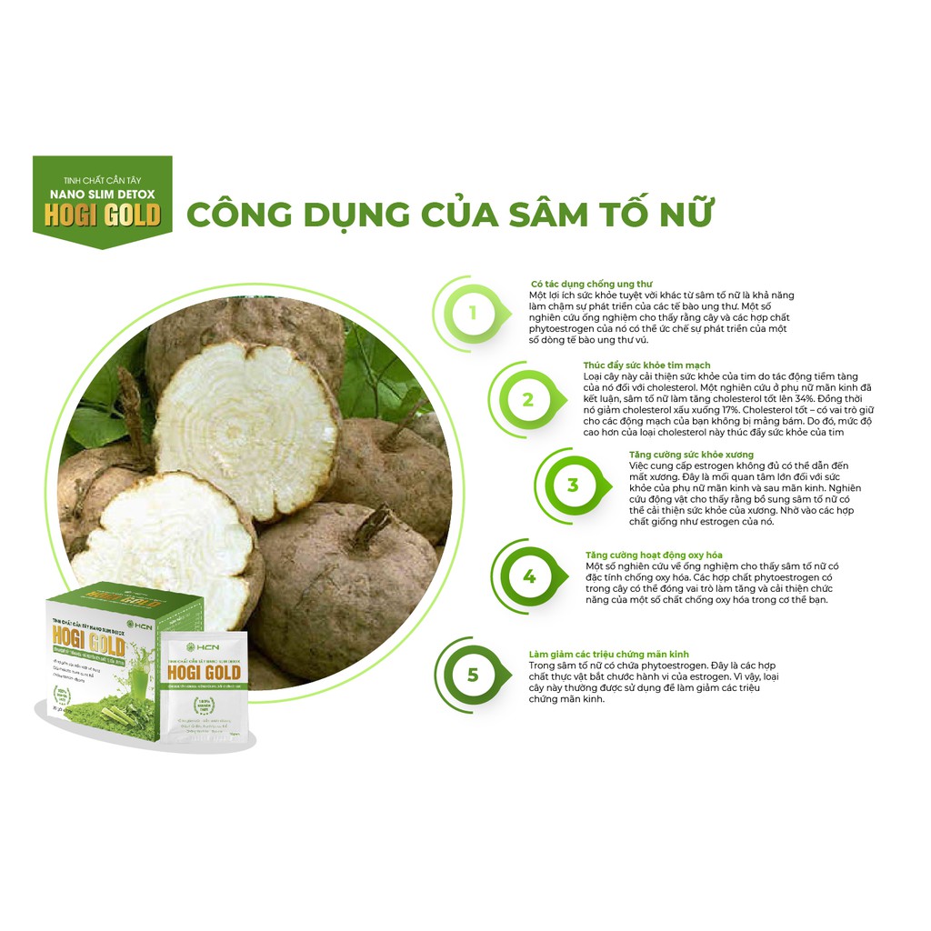 Tinh chất cần tây Nano Slim Detox Hogi hỗ trợ giảm cân, tinh chất cần tây giúp thải độc, thanh lọc cơ thể | BigBuy360 - bigbuy360.vn