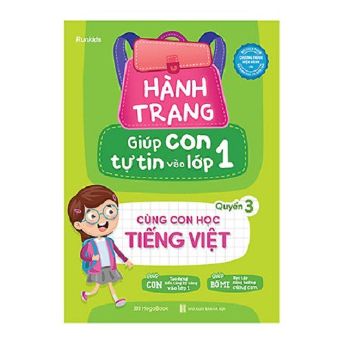 Sách Megabook - Combo 4 cuốn Hành trang giúp con tự tin vào lớp 1