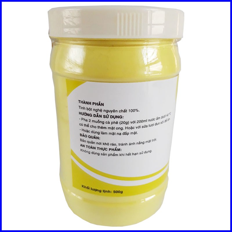 Tinh Bột Nghệ Nguyên Chất Nghệ An 500g, 100g – Cam Kết 100% Nguyên Chất. | BigBuy360 - bigbuy360.vn