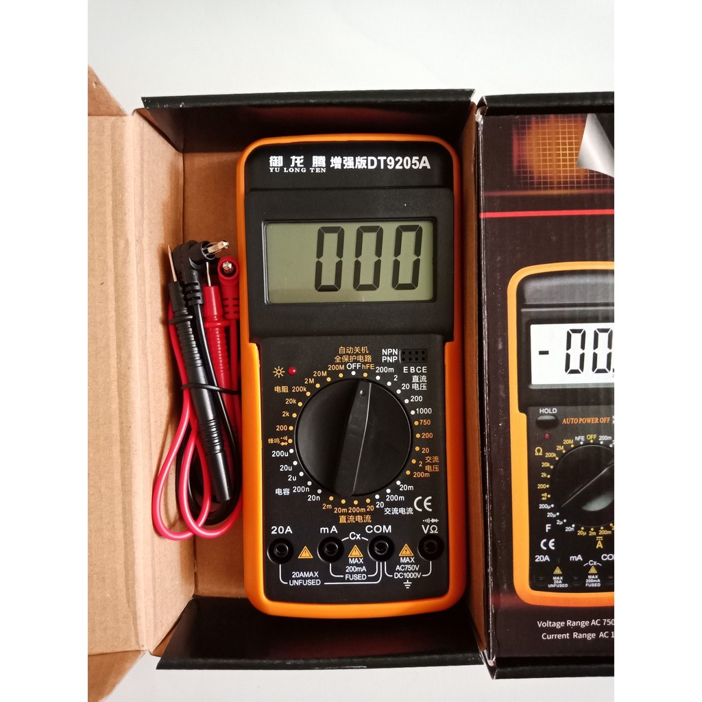 DT9205A - Đồng hồ đo điện vạn năng TẶNG PIN