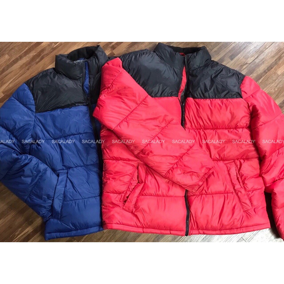 Áo Khoác Phao Nam OLD NAVY Có Lớp Gòn Màu Đỏ - Size L - 2736
