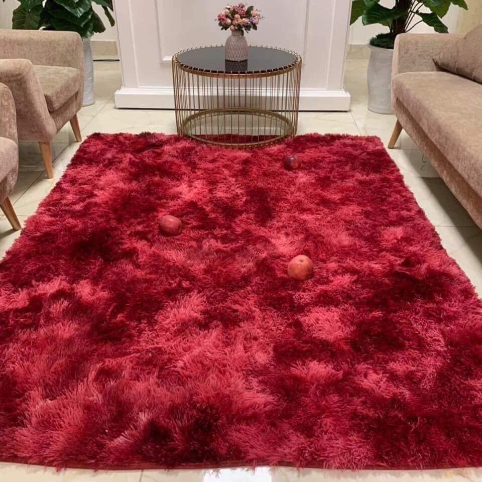 Thảm Lông Loang Trải sàn hàng loại 1 kích thước m6 -2m