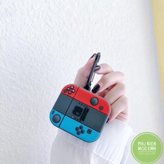 🌟Tặng kèm móc sắt treo - Case Airpod 1 2 3 Pro Máy chơi game Nitendo 🌟Vỏ bao AirPods silicon đựng tai nghe không dây