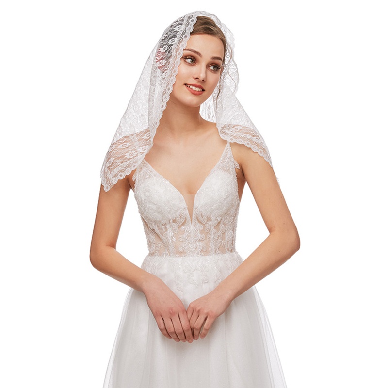 Mạng Che Mặt Vô Cực Bằng Ren Cho Người Công Giáo La Tinh