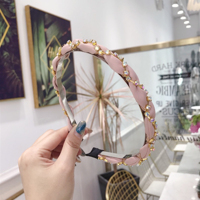 Băng Đô Đính Đá Kim Cương Giả Phong Cách Hàn Quốc