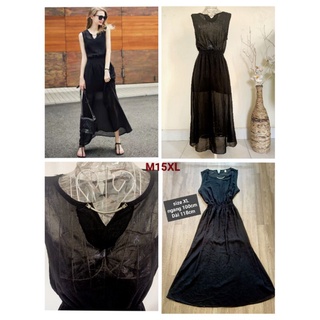 Đầm maxi si tuyển size XL