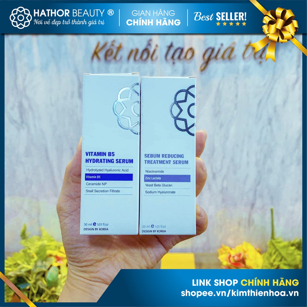 Serum chăm sóc da hư tổn VITAMIN B5 HYDRATING SERUM | Hathor Beauty (Kim Thiên Hoa)