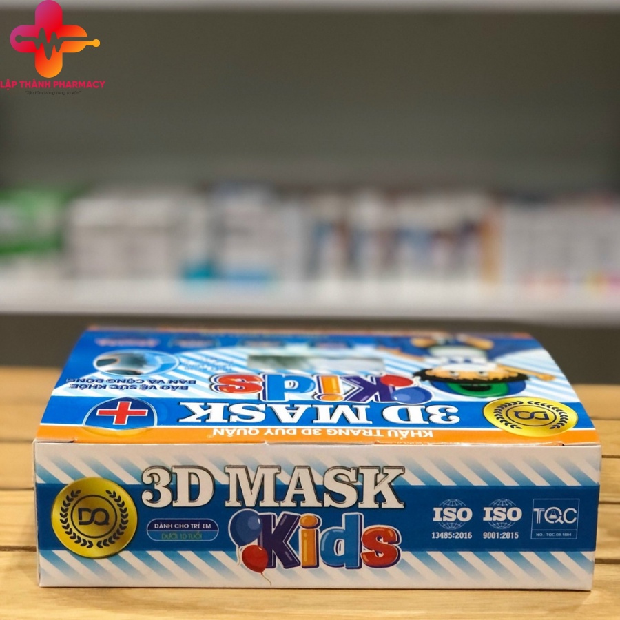 KHẨU TRANG 3D MASK CHO BÉ HỘP 50C DUY QUÂN, CÔNG NGHỆ NHẬT BẢN,