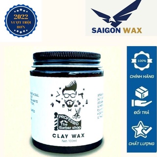 Sáp vuốt tóc nam CLAY WAX _0034, Sáp khô tạo kiểu giữ nếp tóc cao cấp