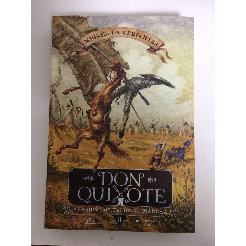 Sách - Combo Don Quixote - Nhà Quý Tộc Tài Ba Xứ Mancha - Tập 1 Và 2 (Bộ 2 Tập)