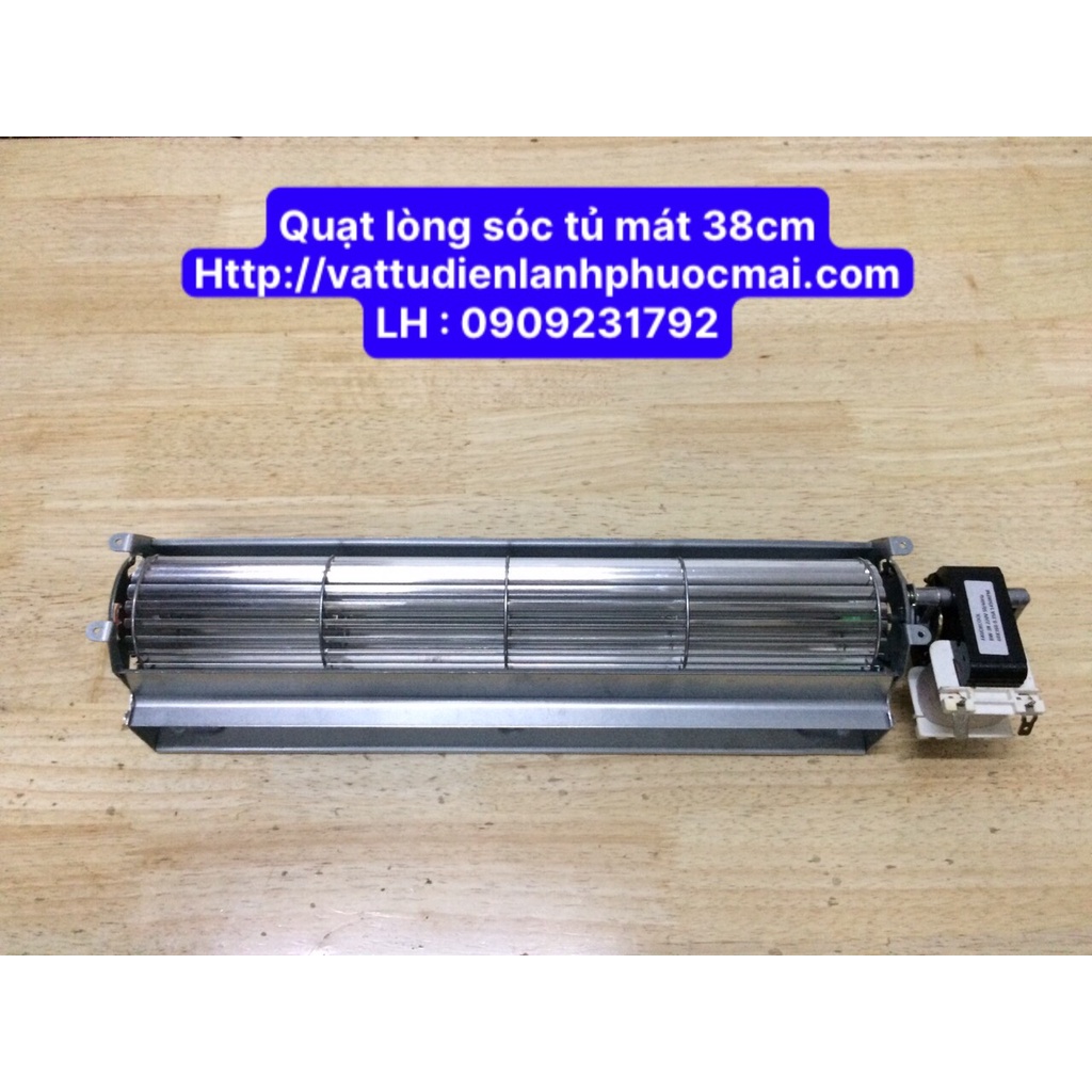 QUẠT LÒNG SÓC TỦ MÁT 8 x 38CM PHƯỚC MÃI